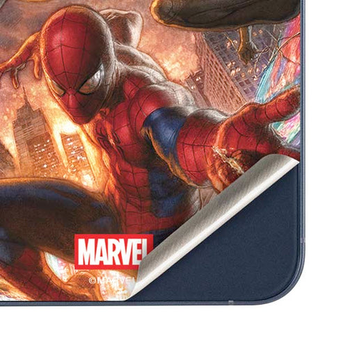 Marvel Spiderman Group Wall Galaxy A55 5G Skin